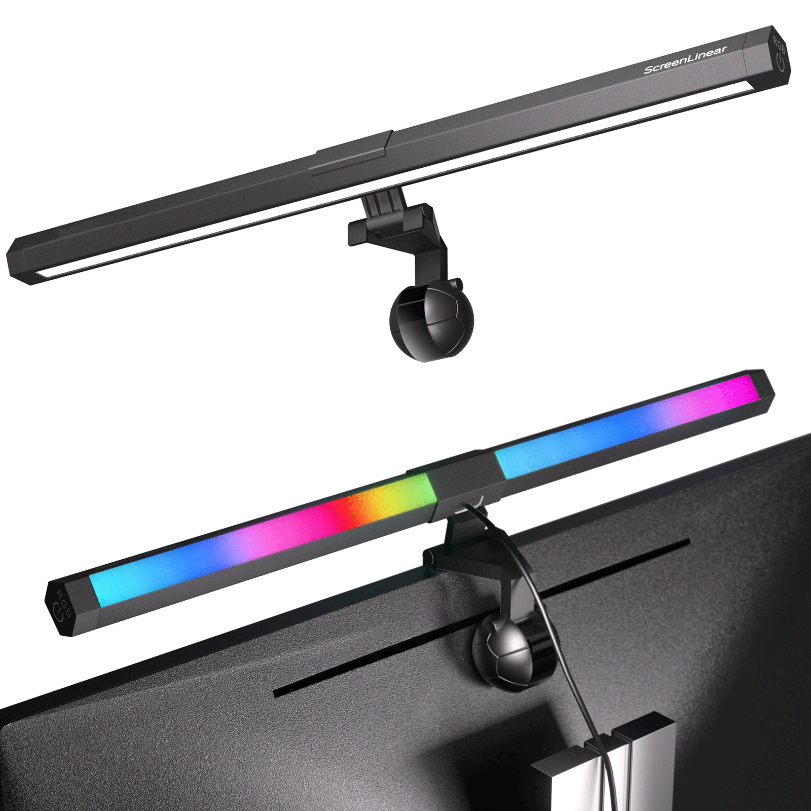 Northland smart rgb home Lights touch Control PC computer curved screen monitor light bar lamp for Ultra-thin straight screen