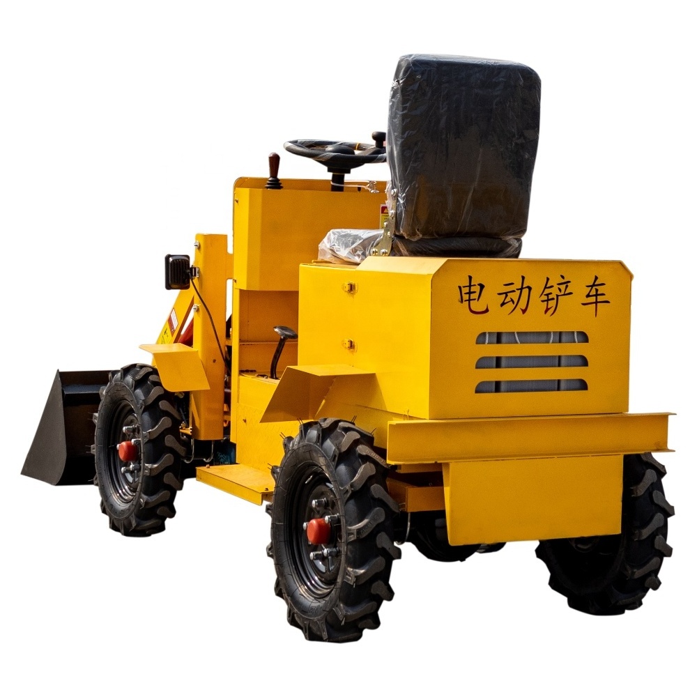 Mini Farm Electric Battery Loader 500Kg 600Kg Mini Loader Electric For Sale