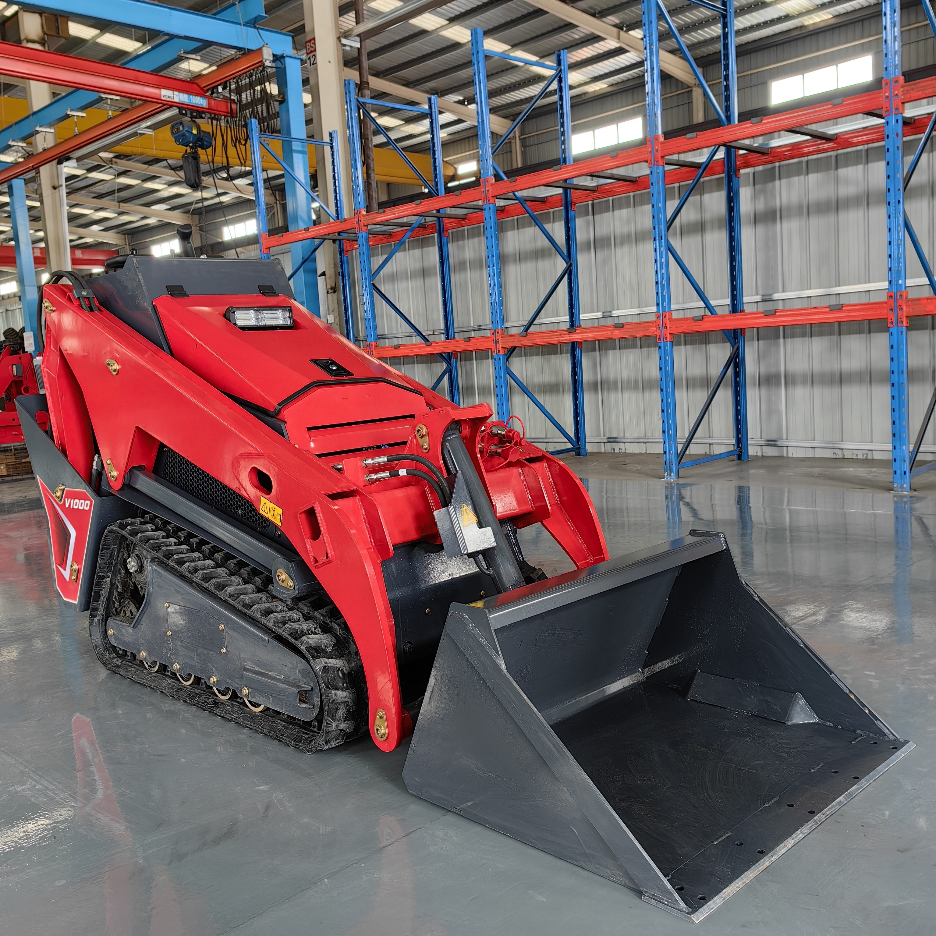 HT-V1000 Mini Small Tracked Skid Steer Loader for sale