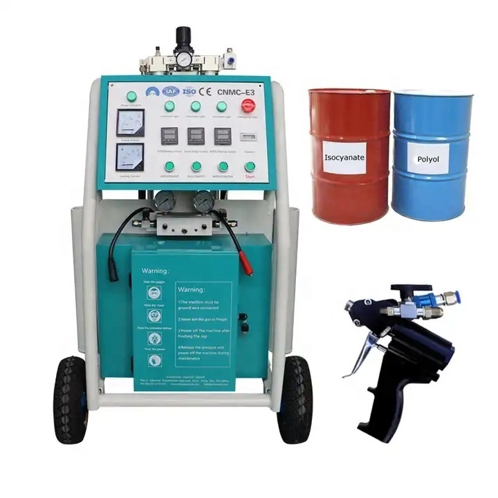 Cheaper Price Polyurethane PU and Polyurea Spraying Foam Machine CNMC-E3 for Wall Insulation and Roof Spray