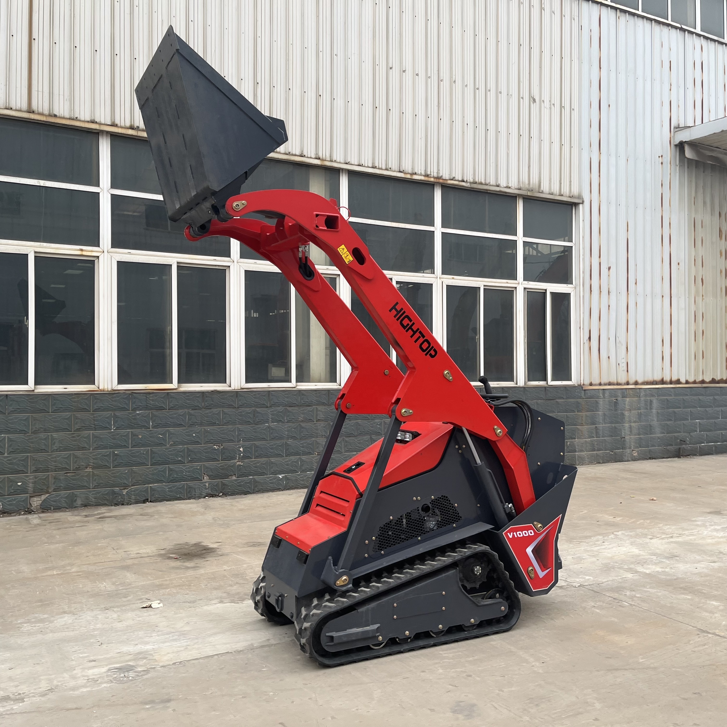 HT-V1000 Mini Small Tracked Skid Steer Loader for sale