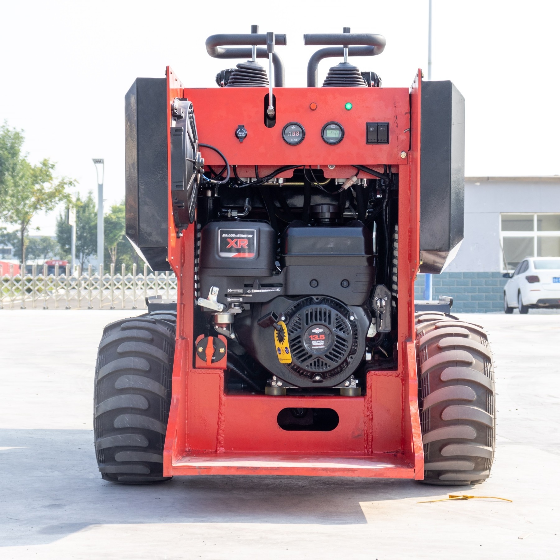 HT360 USA Brand Engine B&S 13.5HP Mini Skid Steer Loader EPA Mini Wheel Loader China Crawler Mini Skid Steer