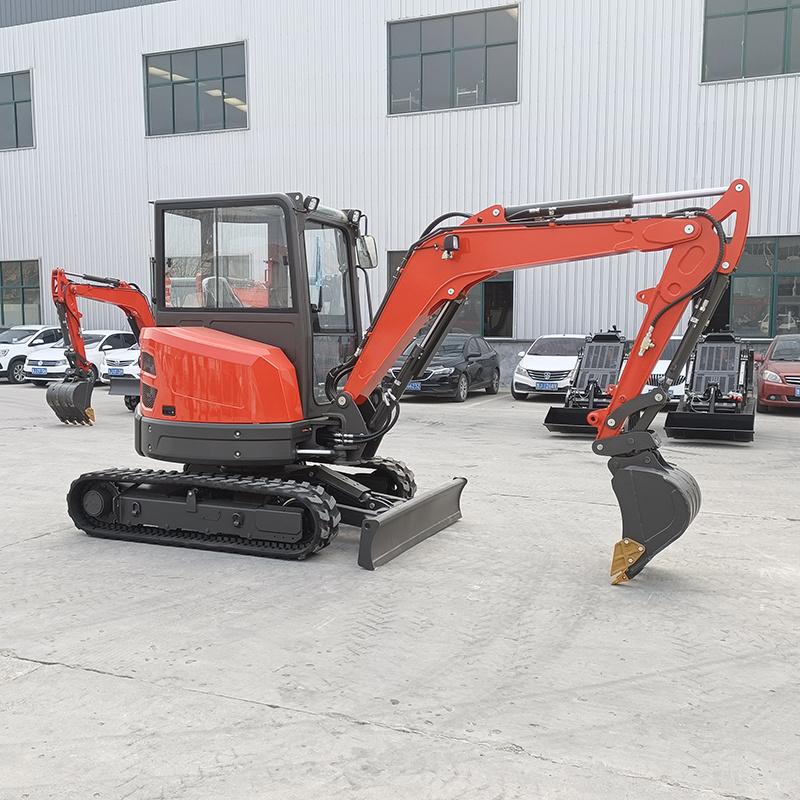 Famous Kubota Engine High Productivity Excavator 4 Ton 5 Ton 6 Ton Digger Machine HT40