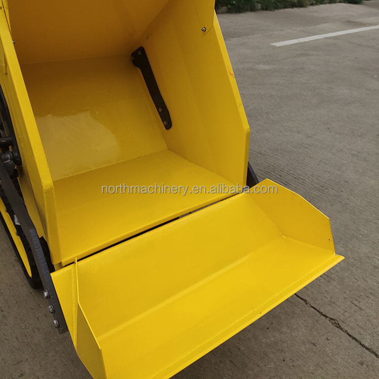 FREE SHIPPING!!!Mini Crawler Skid Steer Loader Chinese Skid Steer Loader Mini 500kg Dumper For Sale