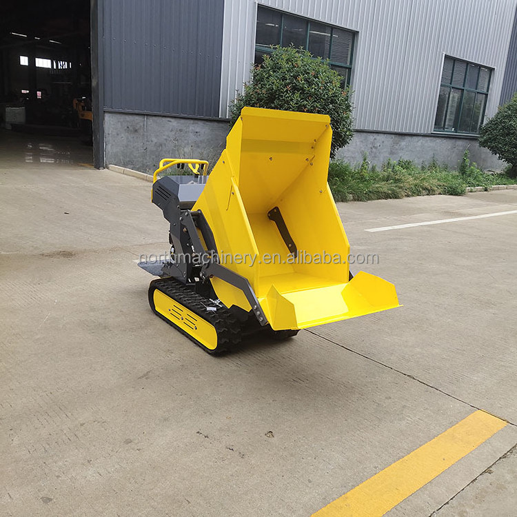 FREE SHIPPING!!!Mini Crawler Skid Steer Loader Chinese Skid Steer Loader Mini 500kg Dumper For Sale