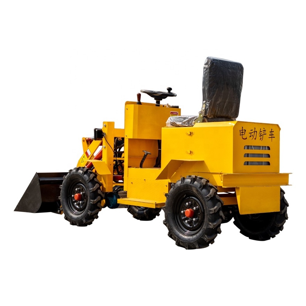 Mini Farm Electric Battery Loader 500Kg 600Kg Mini Loader Electric For Sale