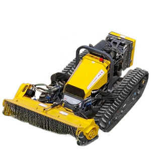 Diesel engine large power remote control lawn mower with competitive price