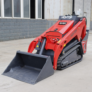 Cheap Price HT-V1000 Diesel Engine Mini Skid Steer Loader for Sale Mini Wheel Loader Mini Loader Skid Steer Tires