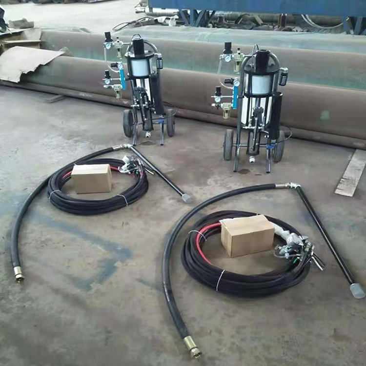 High efficiency Fiberglass resin chopper/roving spraying machine with gun