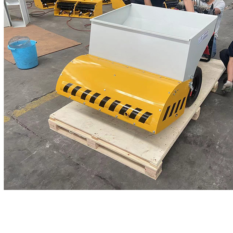 Small Asphalt Paver 1M MP100 Mini Road Pavers Machine