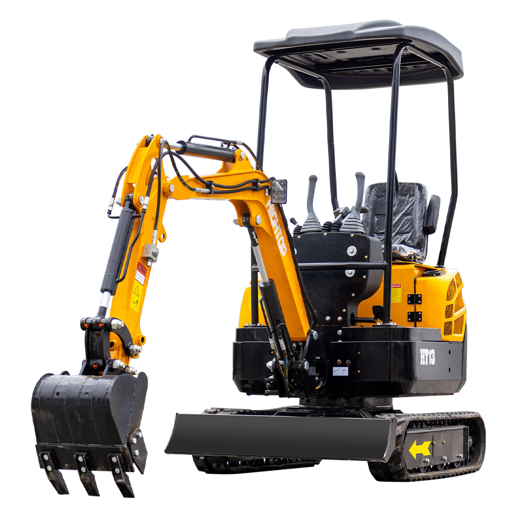 2024 New Design HT 13 Strong Power excavator mini digger 1.3 ton excavator for sale with EPA/CE