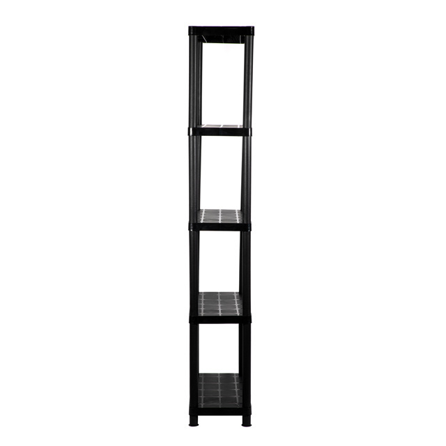 24WX12DX72H Inch 5 Tier plastic storage rack shelf