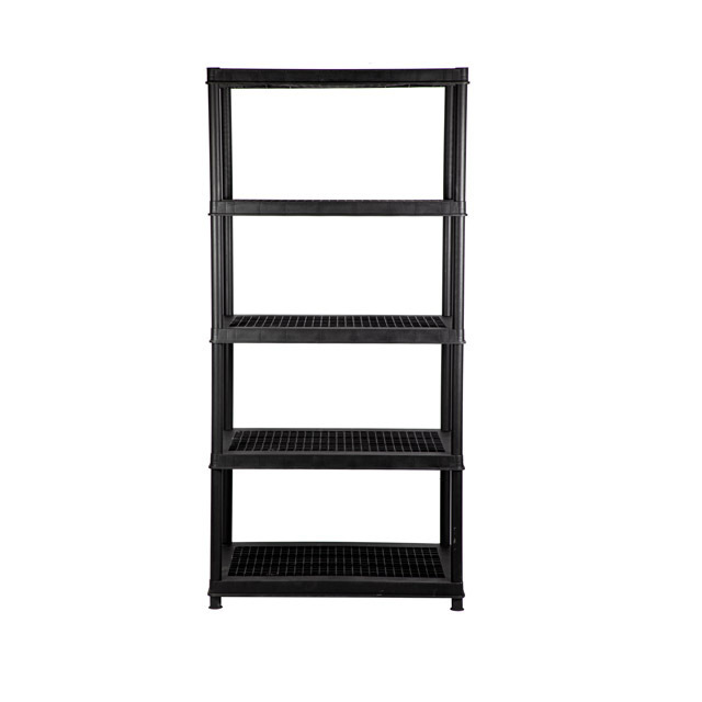 36X24X72 inch heavy duty 5 Tier plastic storage shelves