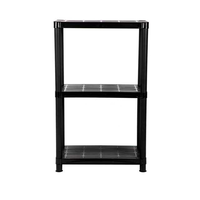 Plastic Shelf 24*12*35 Inch 3 Tier Storage Shelving Unit