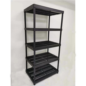 HD24 Plastic shelf  36x24x72   5-Tiered Ventilated Plastic Storage Shelving Unit Tool-Free Assembly