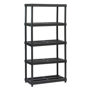 OD 36X18 INCH 5 tire heavy duty plastic shelf industrial storage rack shelves