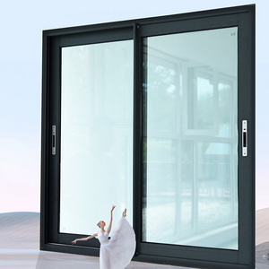 simple design double glazing glass aluminum sliding window modern windows