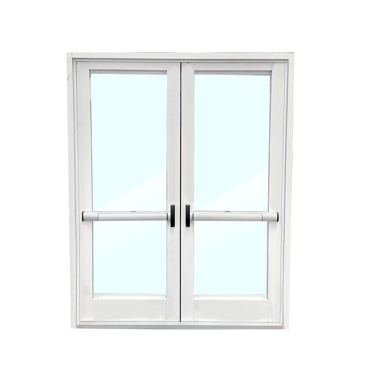 Interior One Two Three Hour Fire Rated Escape Aluminum Material Fireproof Safety Door