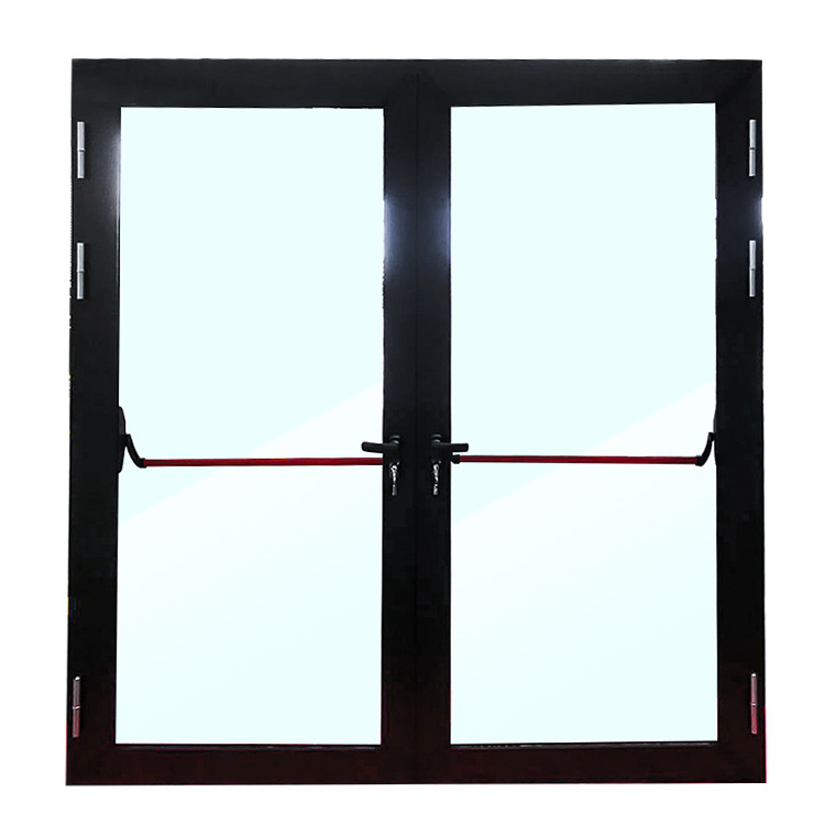 Interior One Two Three Hour Fire Rated Escape Aluminum Material Fireproof Safety Door