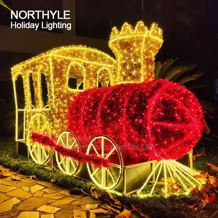 programmable rgb led christmas light outdoor christmas train decoration led light therapy