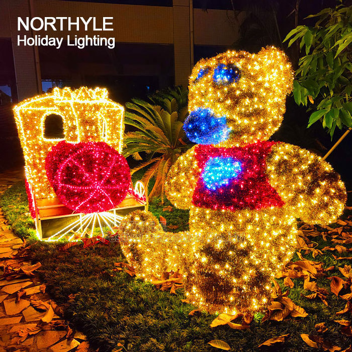 programmable rgb led christmas light outdoor christmas train decoration led light therapy