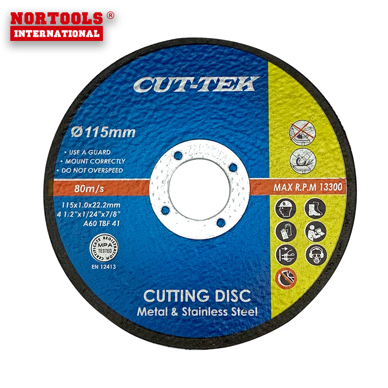 115mm Super Thin Cutting Disc For Metal And Stainless Steel