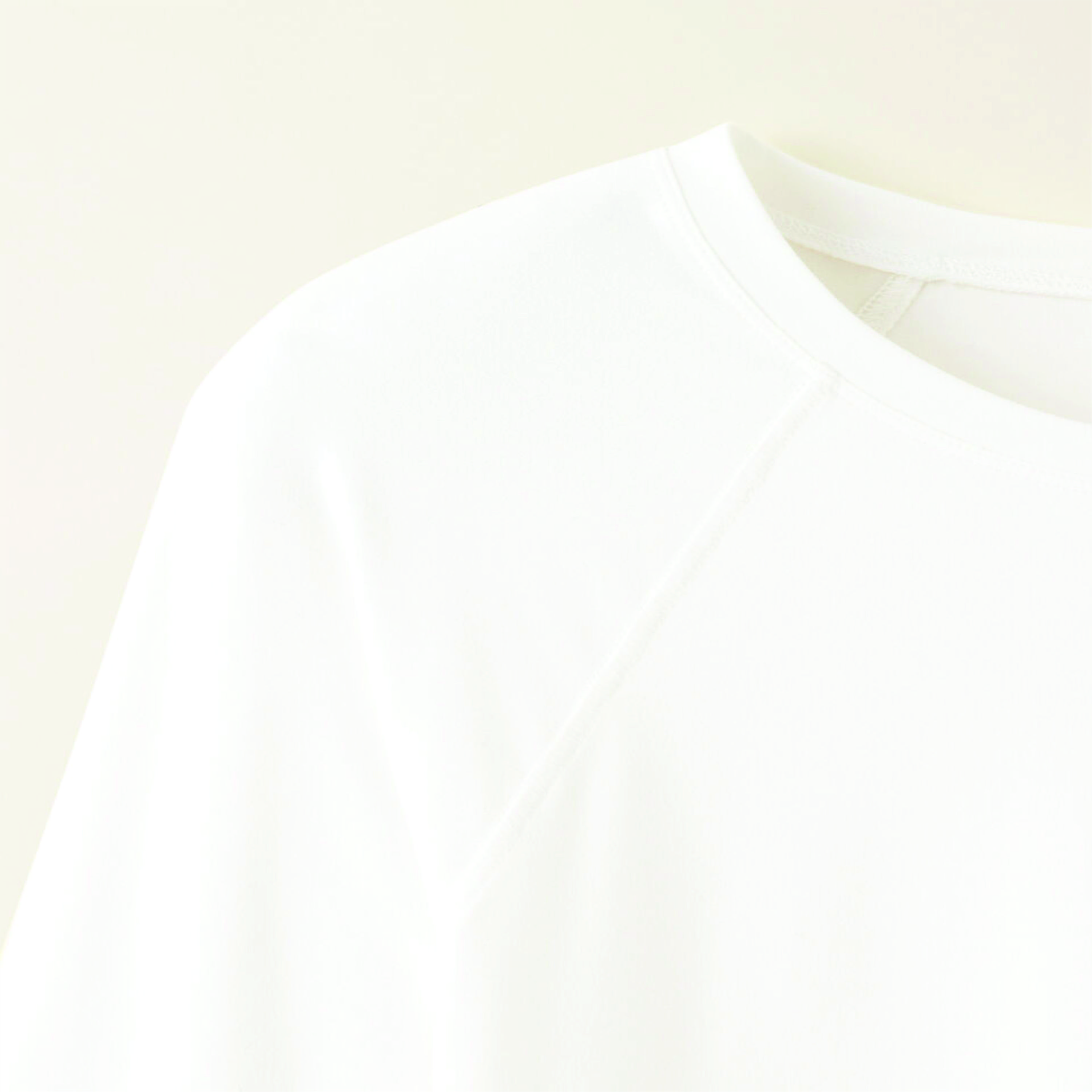 Women's White Slim Fit Long Sleeve Top - 92% Recycled Polyester, 8% Spandex, Quick Drying, Moisture Wicking, Anti-Odour