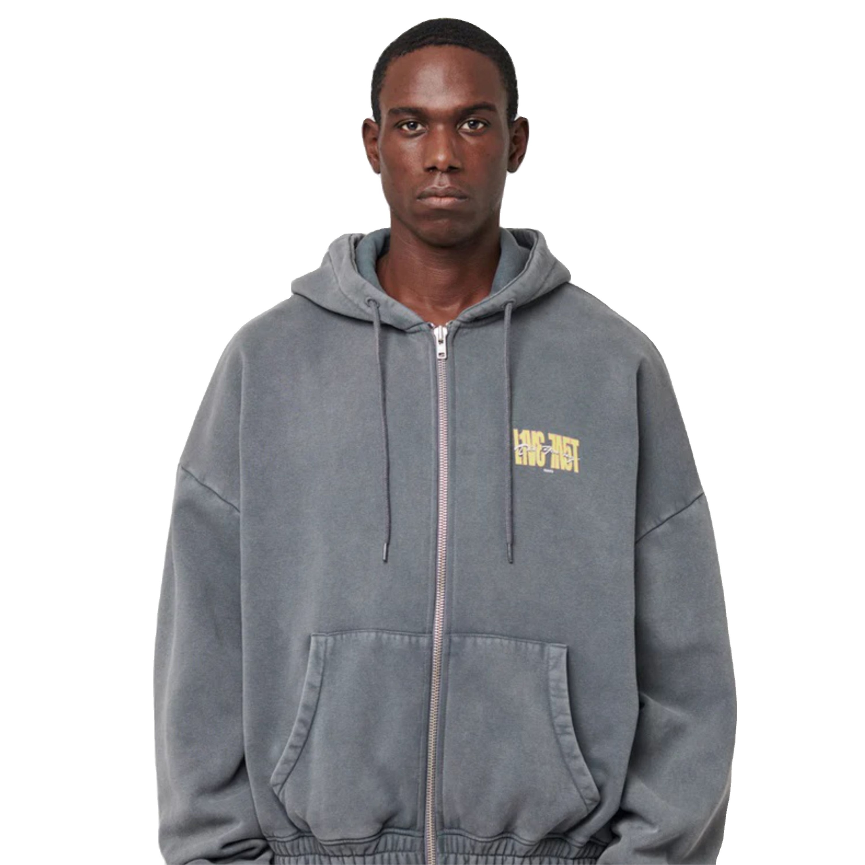 High-Quality Men's Full Zipper Hoodie - Slim Fit Cotton Streetwear, Fashion Zip-Up Sweatshirt Manufacturer