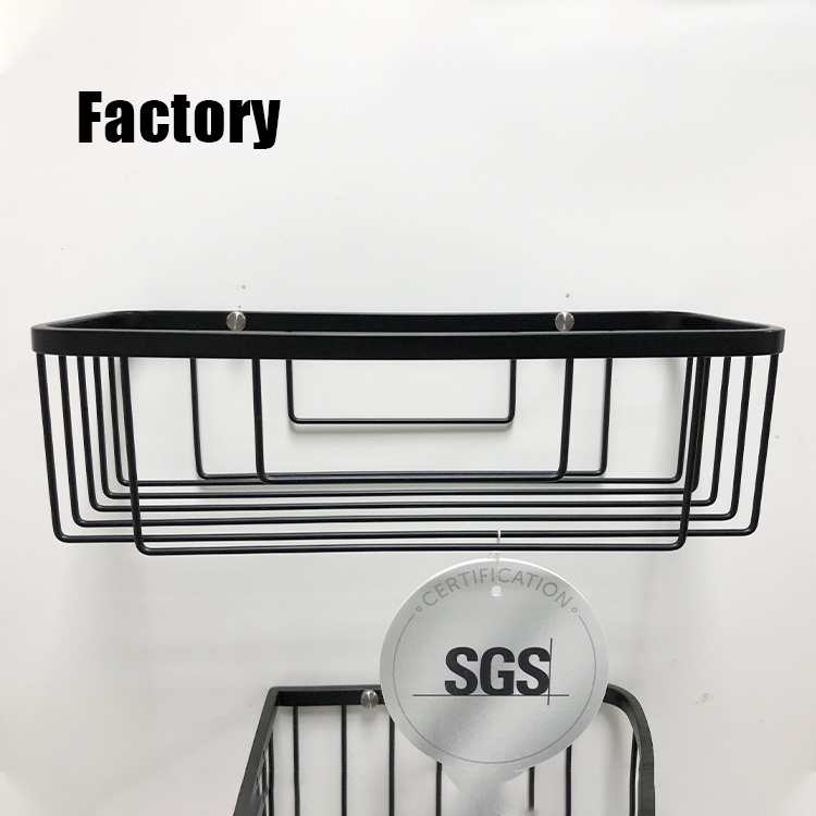 Wholesale Hanging Sink Caddy Rack Sponge Holder storage basket Shower stainless steel