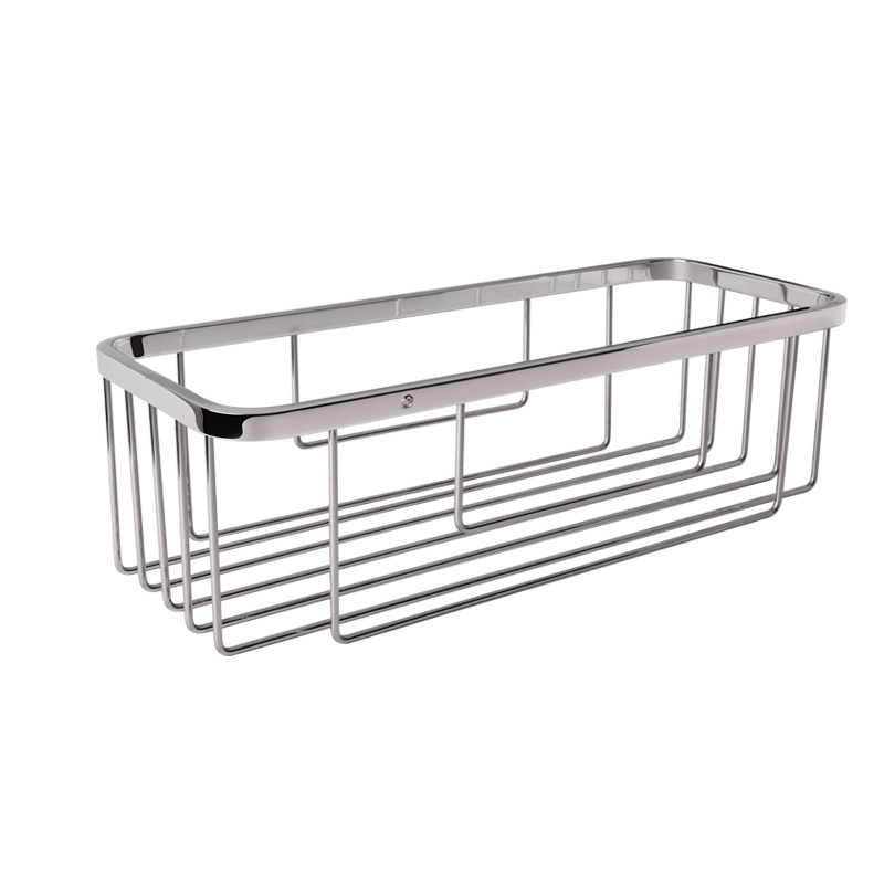 High Quality  Wall Corner Bathroom Shelf Stainless Steel Storage Rack Toilet Corner Shower Caddy