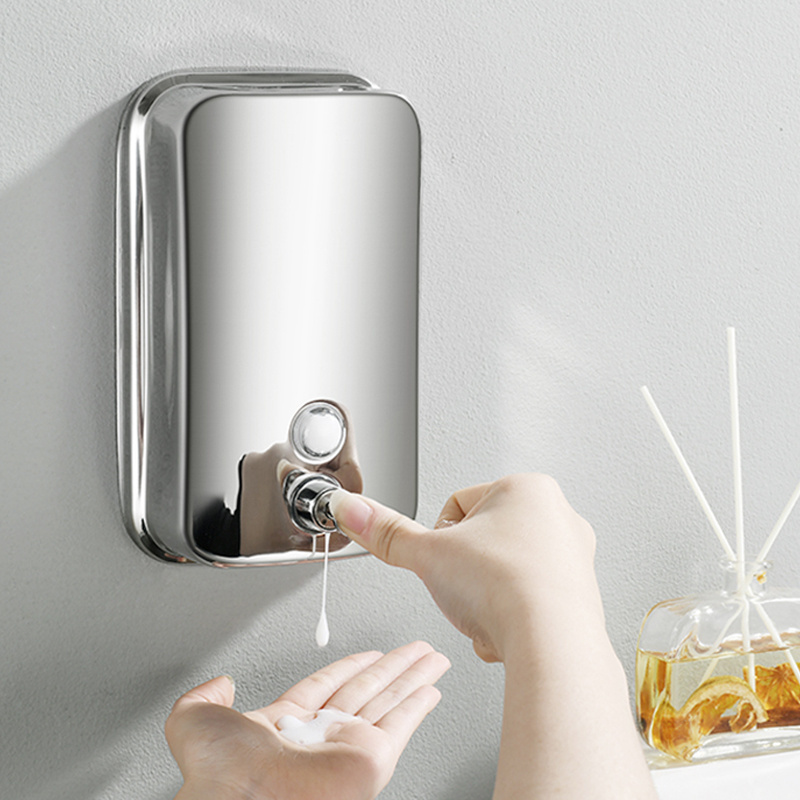 Stainless Steel Wall Mounted Commercial Liquid Soap Dispenser