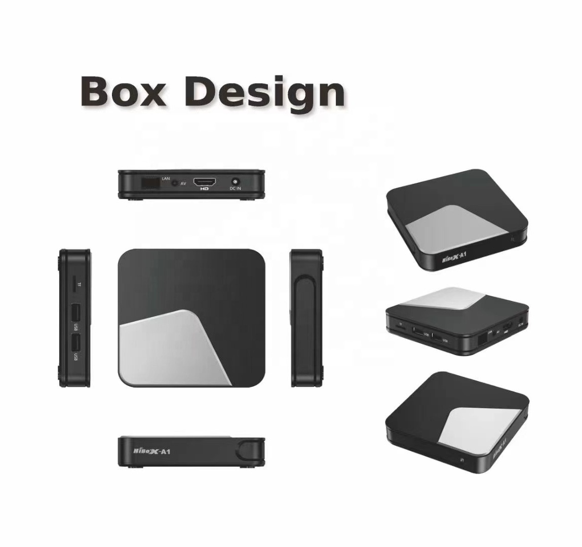 Noston Factory Price HI BOX A1 Allwinner IK318 Android 12 BT 5.2 2/16GB 4/32GB Dual Wifi STB Set Top Box HIBOX A1