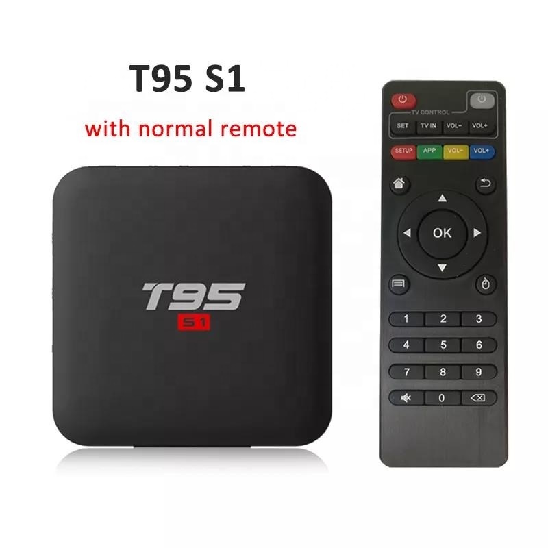 2022 New T95S1 Android 7.1 TV Box Quad Core S905W 1GB 2GB 8GB 16GB 4K 2.4G Wifi Media Player Indian Channels Set Top Box