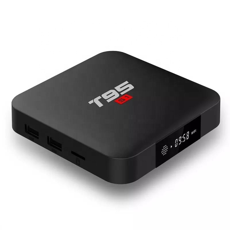 2022 New T95S1 Android 7.1 TV Box Quad Core S905W 1GB 2GB 8GB 16GB 4K 2.4G Wifi Media Player Indian Channels Set Top Box