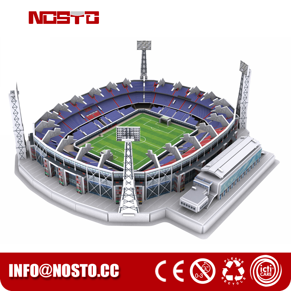 Foam Puzzle 3D Stadium Manufacturer Welcome Customized Design 3D Puzzle Model Building Kit