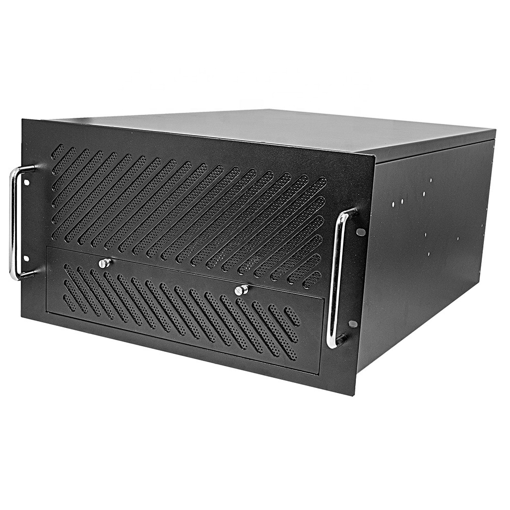 PC Computer Industrial Rack Mount Server Chassis Case 6U