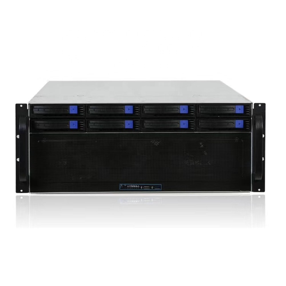 4U rackmount server case 4GPU with 8 hotswap  storage IPFS 8 PCI server depth 650mm