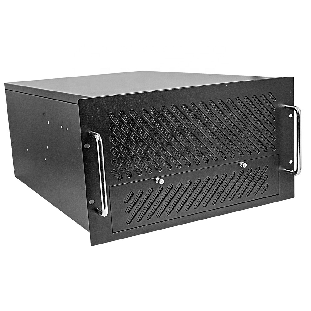 PC Computer Industrial Rack Mount Server Chassis Case 6U