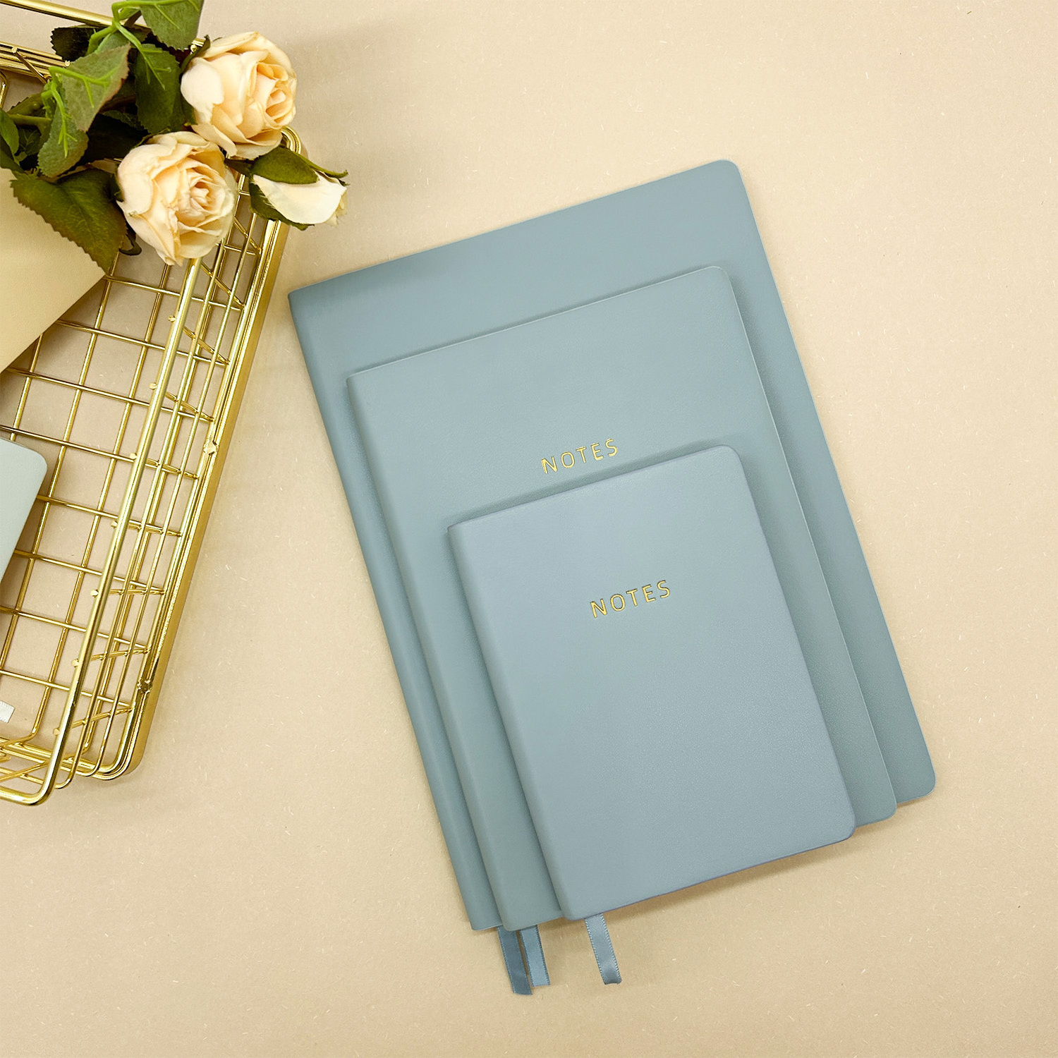 Soft cover leather custom diary notebook wholesale journal