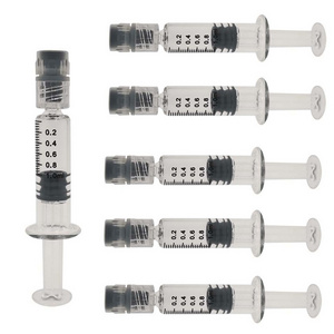 Prefilled glass syringe pharmaceutical 1ml Luer Lock disposable pen