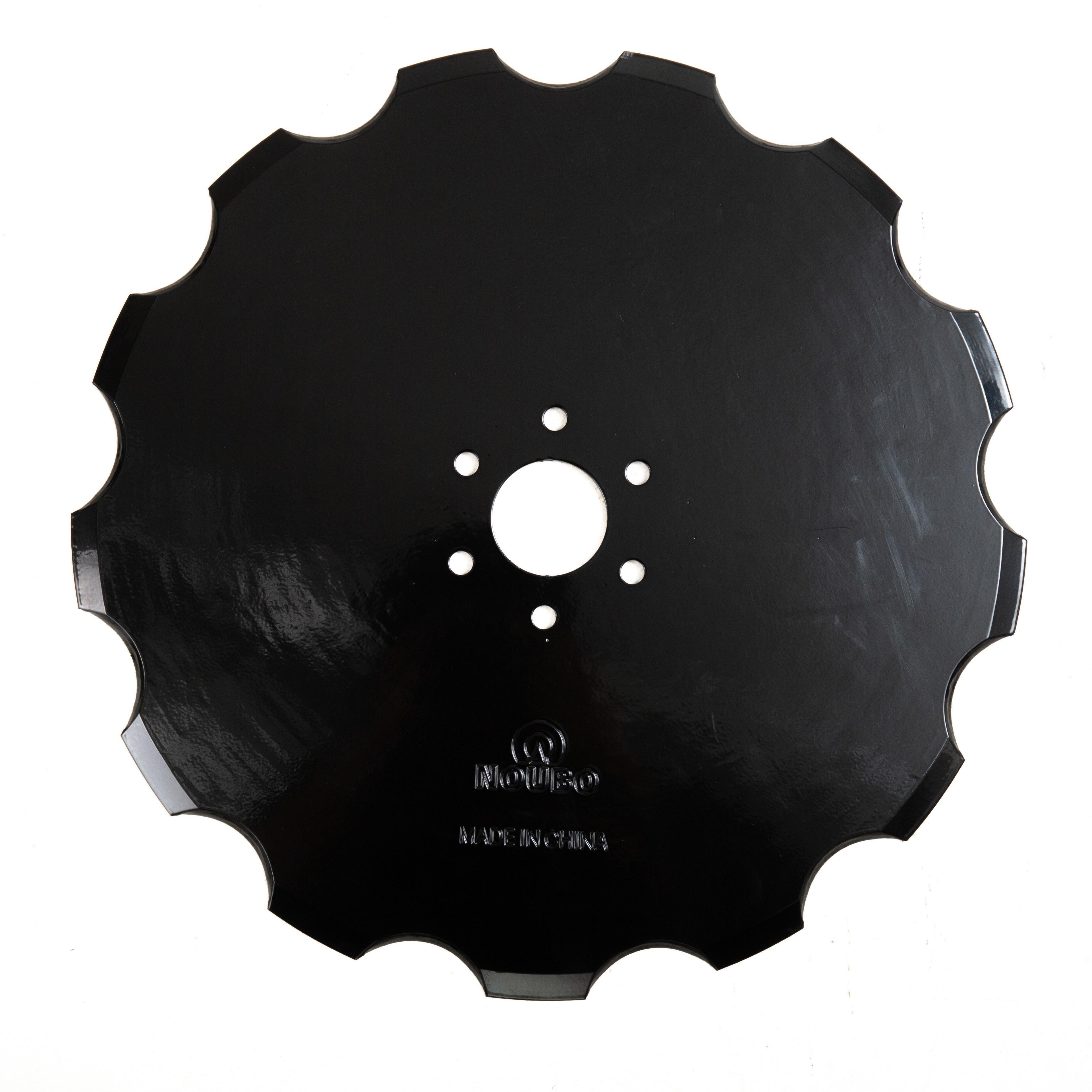 2024 hot-selling  agricultural equipment farm machinery parts 17inch  4.5mm   harrow disc notched blade