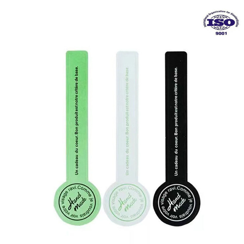 Eco-friendly material colorful printing food box sealing sticker sweet food seal sticker