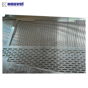 1mm Hole Customized round hole Aluminum Perforated Metal Mesh Speaker Grille Sheet