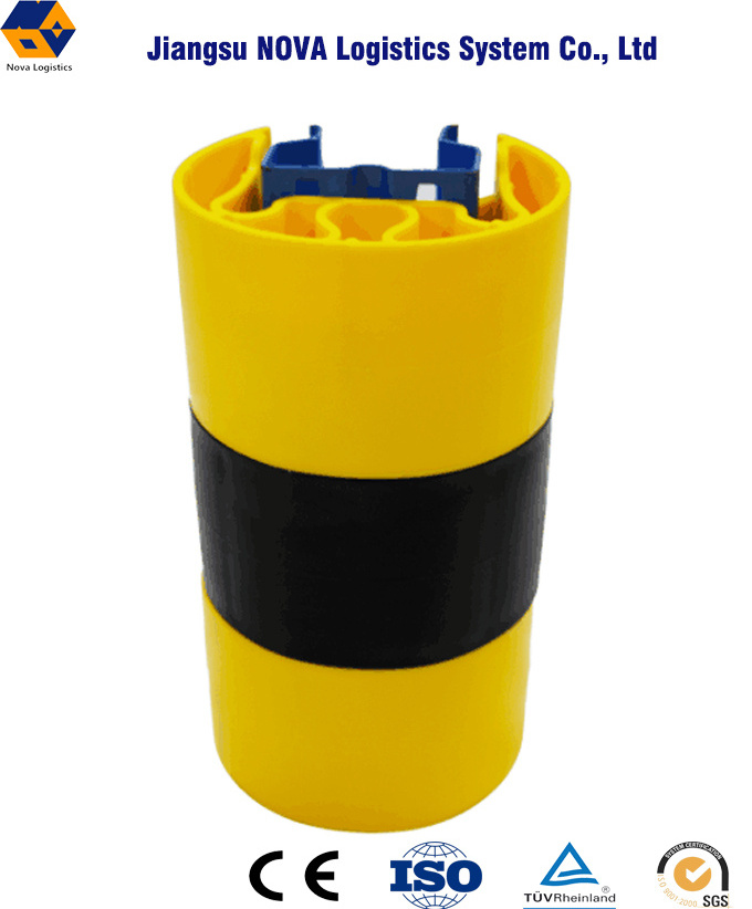 Plastic structural column protection rack upright post protectors