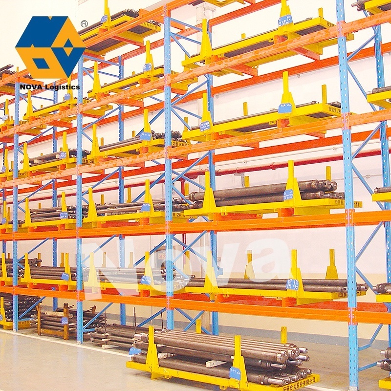 NOVA Industry Warehouse Steel Adjustable Shelf, Automation Equipment Heavy Duty Pallet Racking/