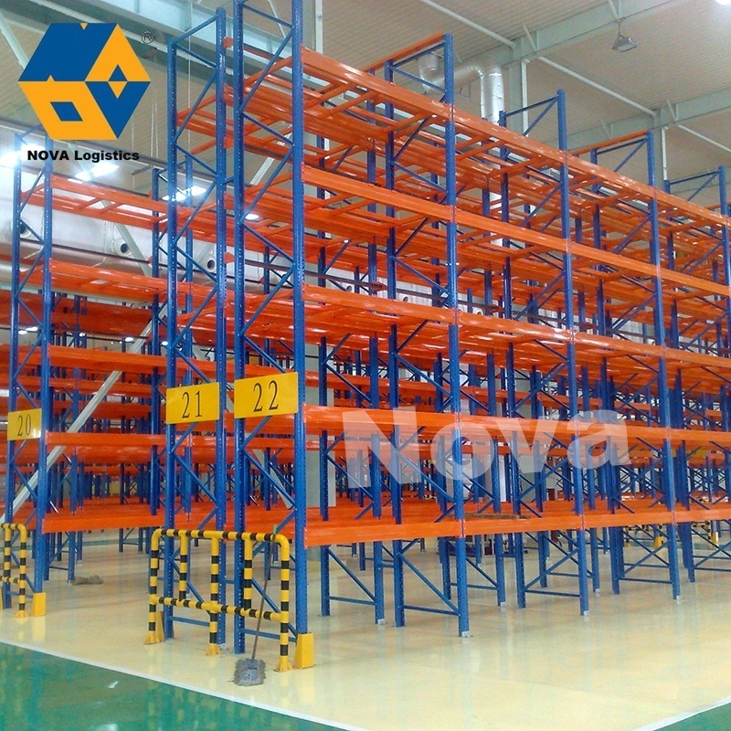 NOVA Industry Warehouse Steel Adjustable Shelf, Automation Equipment Heavy Duty Pallet Racking/