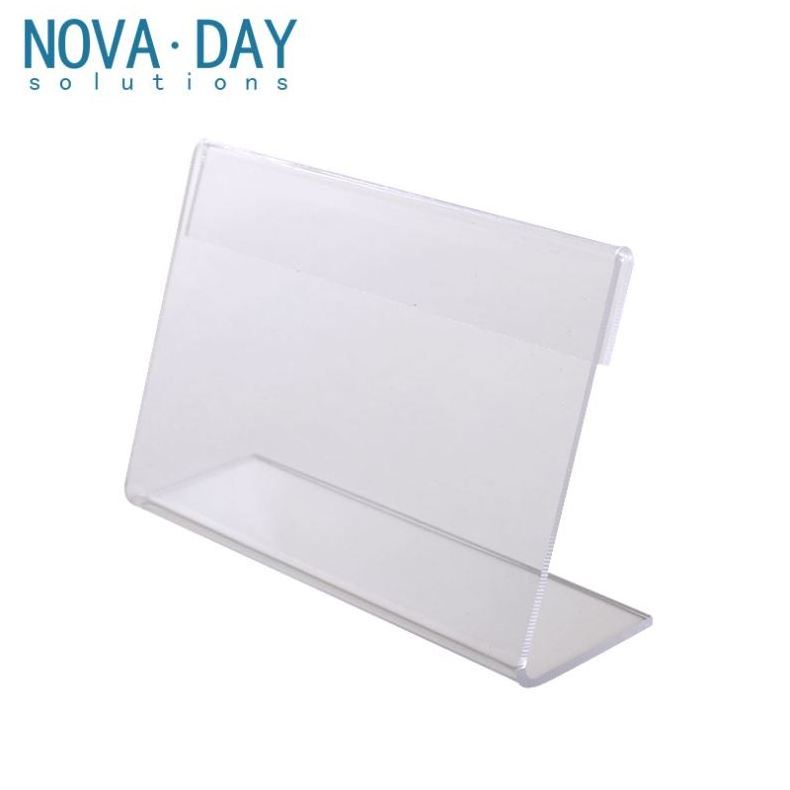 Novaday Custom Office Desktop Conference Table Label Clear Acrylic Sign Holder for Advertising