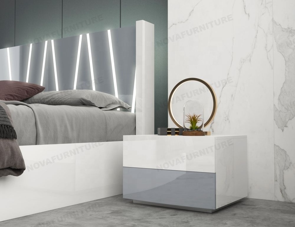 NOVA Light Style Panel Bedroom Set Led Lighting Bedroom Collection For Sleeping Space