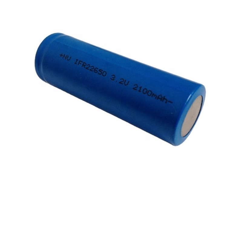 A grade deep cycle  22650  2.1ah  Rechargeable battery 3.2v  LiFePO4 Battery Cell