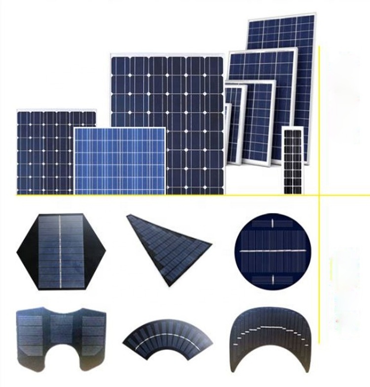 custom size solar cells hexagon solar panel 5v PET laminate solar cells for solar lights christmas outdoor